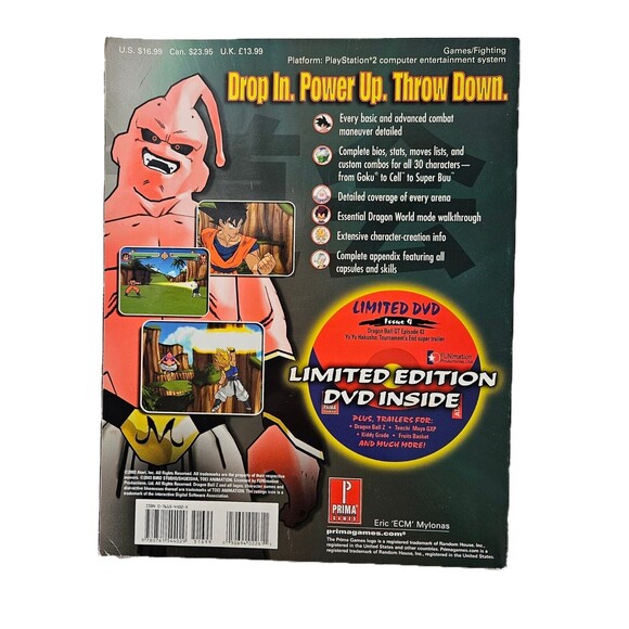 Prima Official Strategy Guide Dragon Ball Z: Budokai 2 (2003) PS2 / NO DVD - Picture 2 of 6